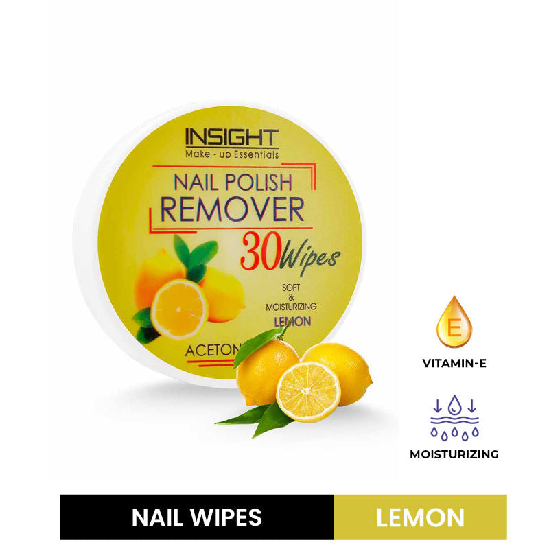 Insight Cosmetics Nail Polish Remover Wipes