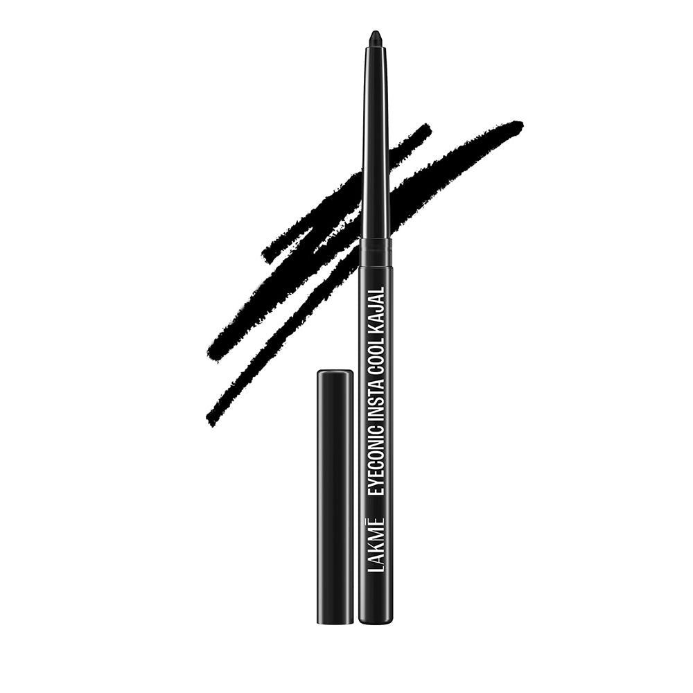 Lakme Eyeconic Insta Cool Deep Black Kajal Cooling Kohl With Cucumber