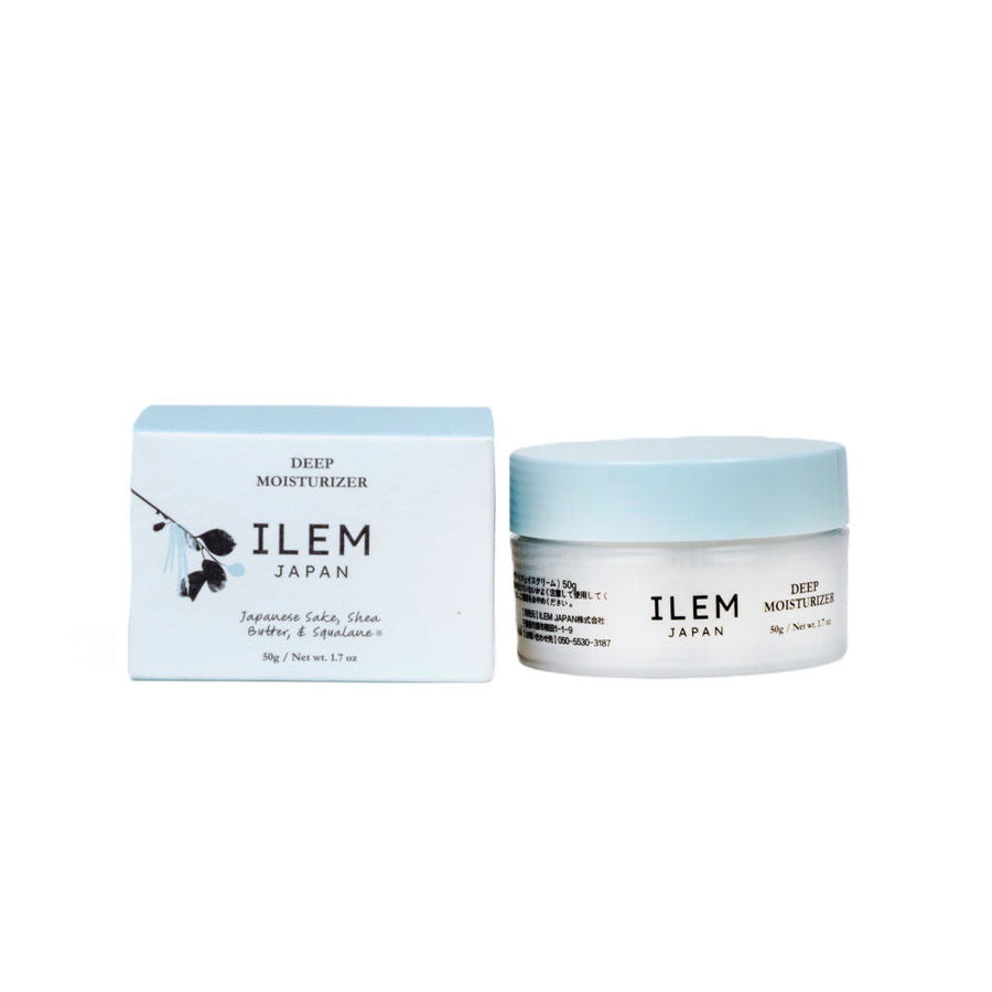 ILEM Japan Deep Moisturizer Rich Face Cream With Shea Butter, Ceramides & Squalane