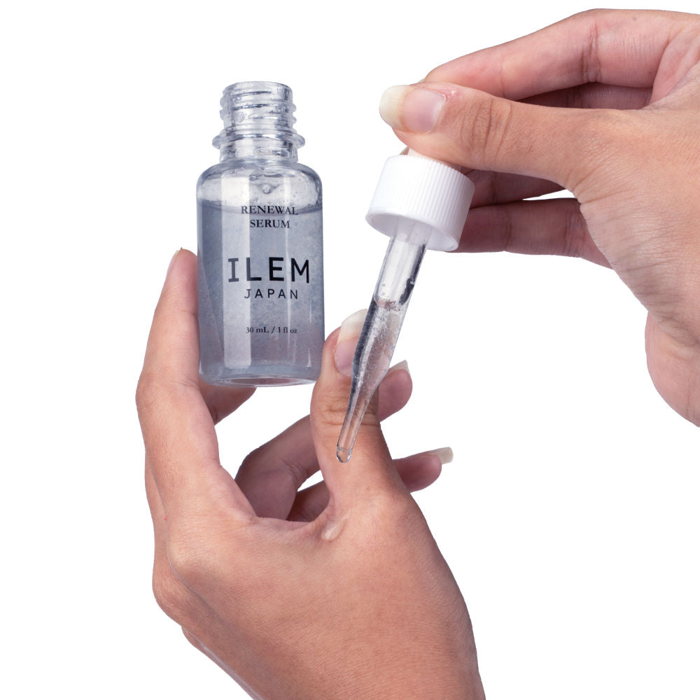ILEM Japan Renewal Night Capsule Gel Face Serum With Bakuchiol & Peptides