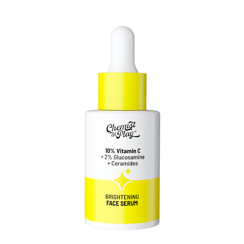 Chemist at Play 10% Vitamin C Face Serum Brightens Skin Treats Dark Spots & Hyperpigmentation