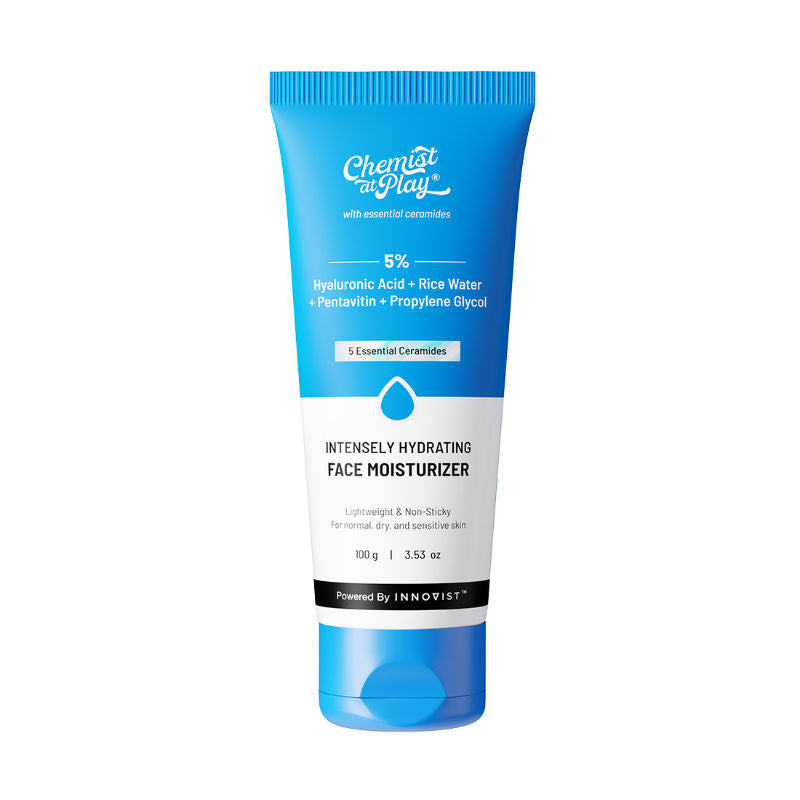 Chemist at Play Intensely Hydrating Face Moisturizer Hydrates Up to 24 Hours For Skin Dryness