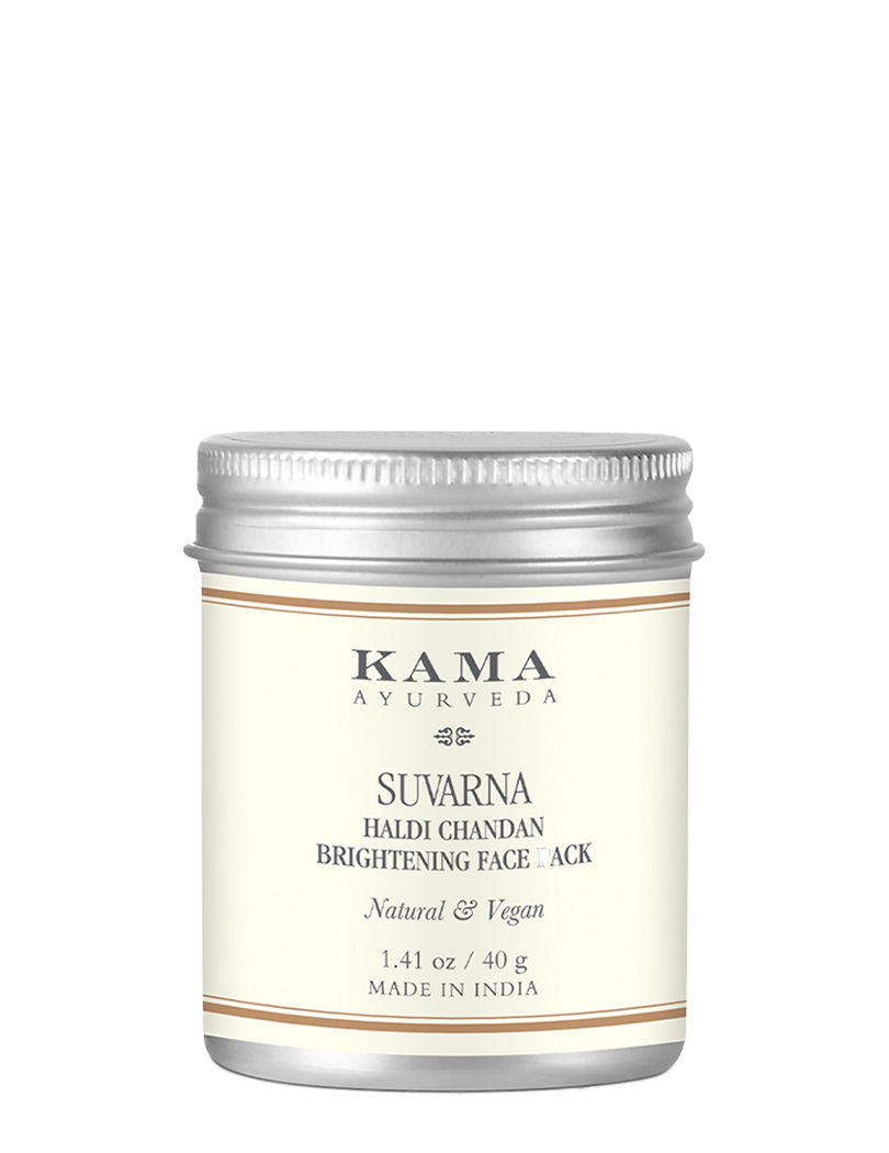 Kama Ayurveda Suvarna Haldi Chandan Brightening Face Pack