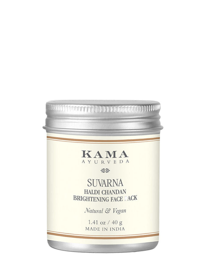 Kama Ayurveda Suvarna Haldi Chandan Brightening Face Pack
