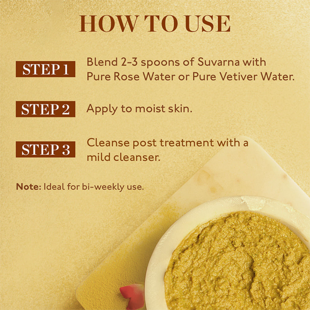 Kama Ayurveda Suvarna Haldi Chandan Brightening Face Pack