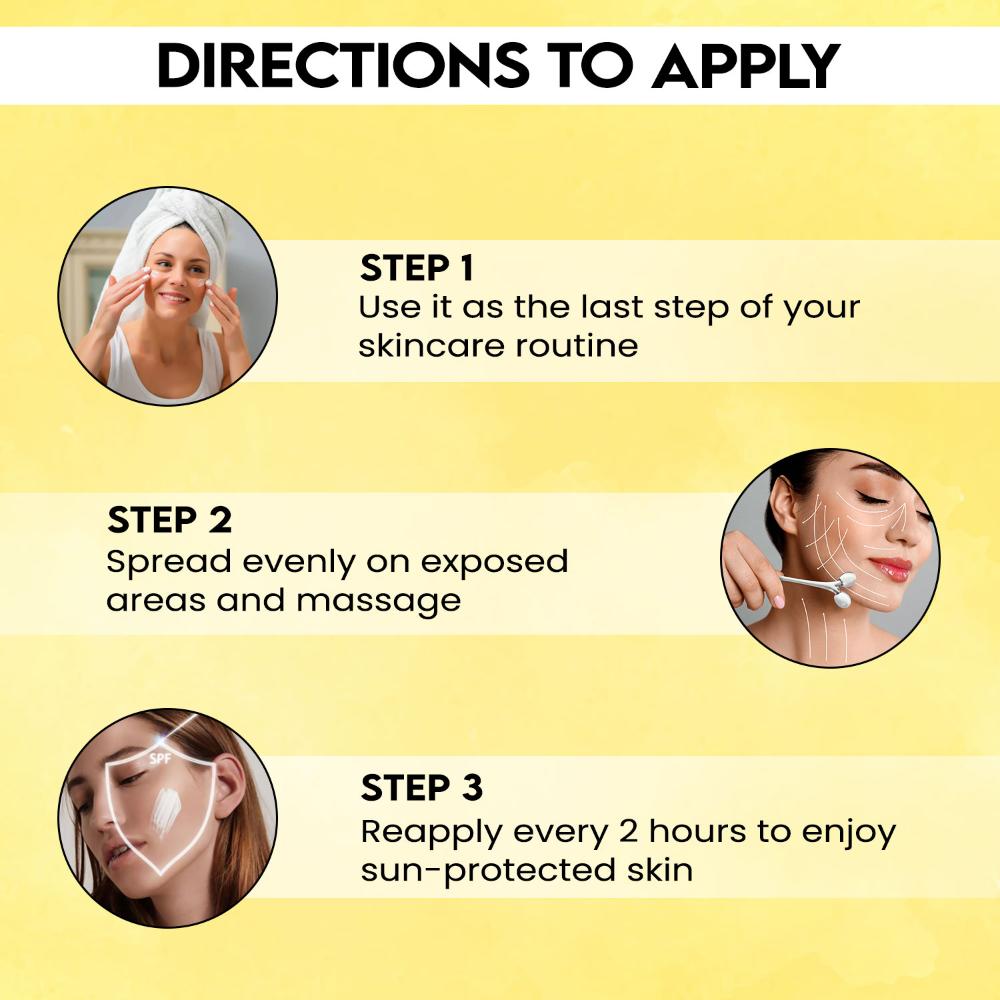 NutriGlow Advanced Organics Vitamin C Daily Mattifying Sunscreen SPF 50 PA++++
