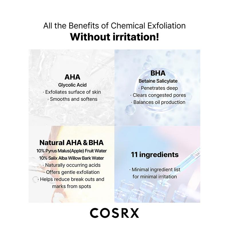 COSRX AHA/BHA Clarifying Treatment Toner