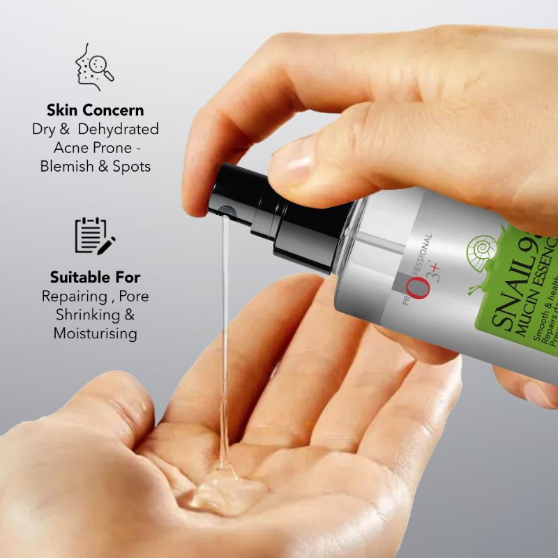 O3+ Snail 98 Mucin Serum With Niacinamide For Deep Hydration, Smooth & Moisturised Skin