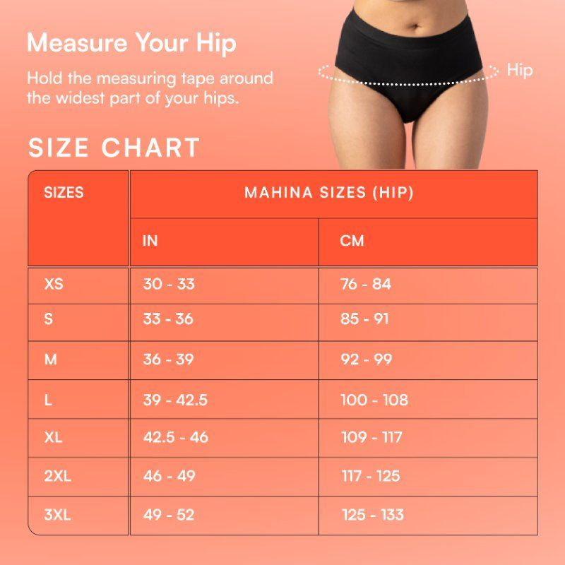 Mahina Ohh So Soft Modal Heavy Flow Period Panties - L