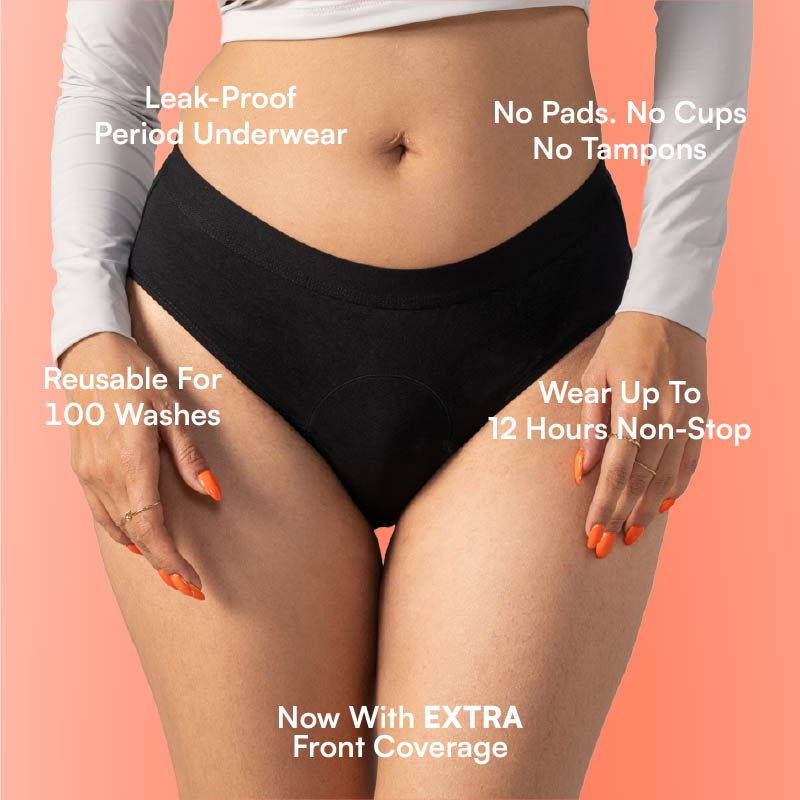 Mahina Everyday Hero Cotton Super Heavy Flow Period Panties - L