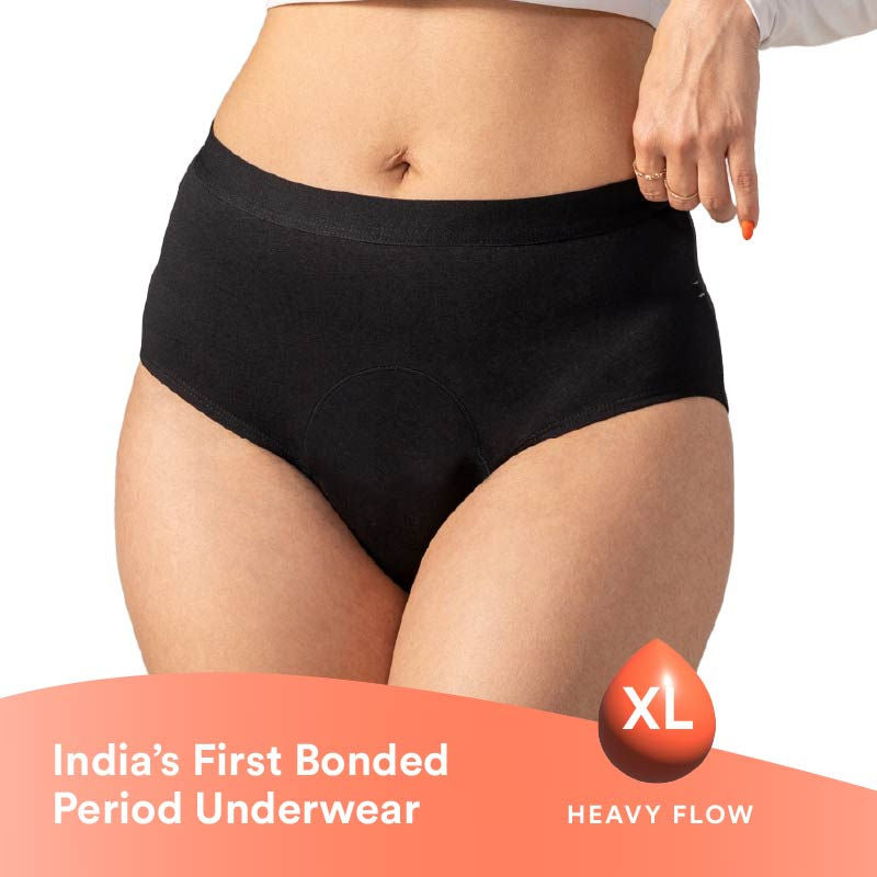 Mahina Ohh So Soft Modal Period Heavy Flow Panties - L