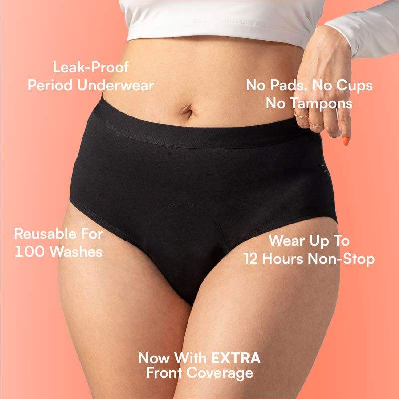 Mahina Ohh So Soft Modal Period Heavy Flow Panties - L