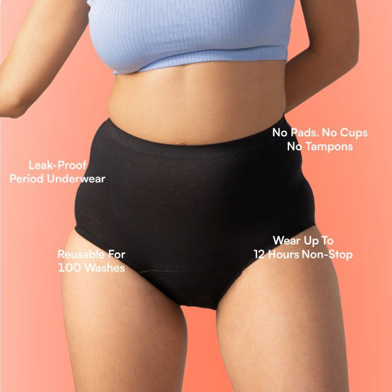 Mahina Ohh So Soft Modal Period Heavy Flow Panties - L