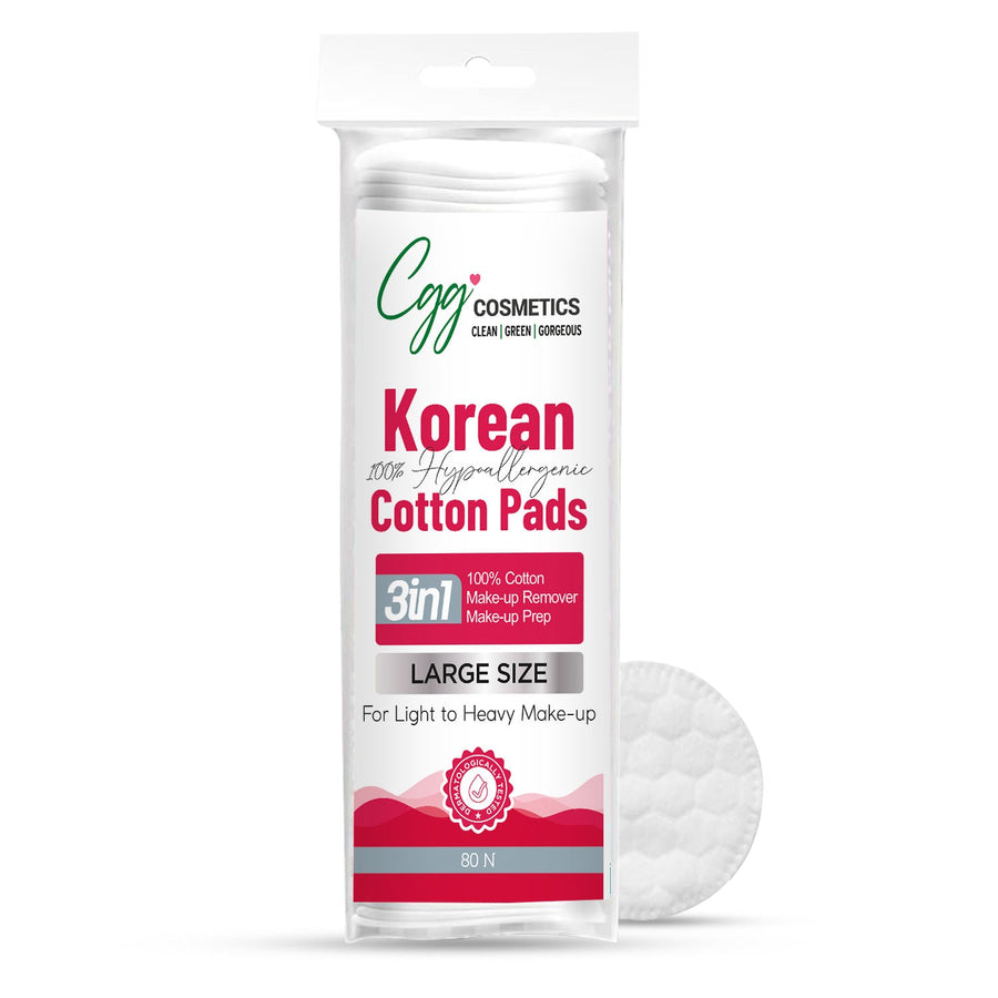 CGG Cosmetics Korean Makeup Remover Cotton Pads - Large