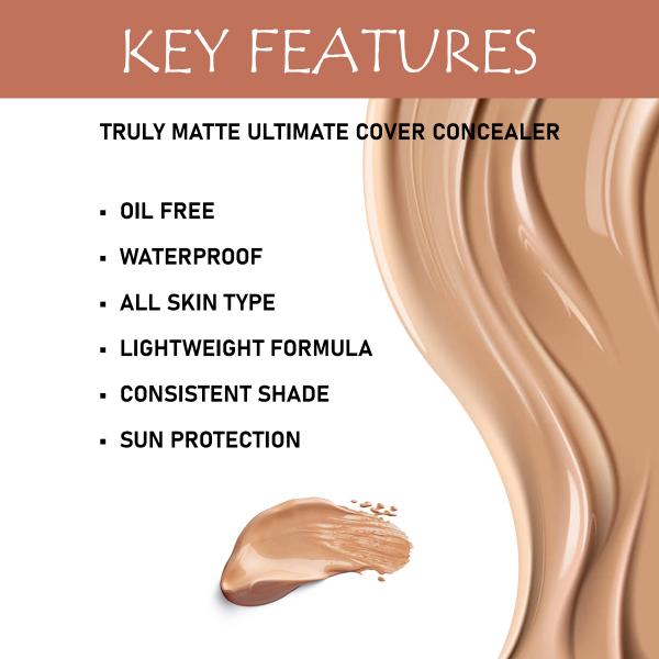 Matt look Truly Matte Ultimate Cover Concealer