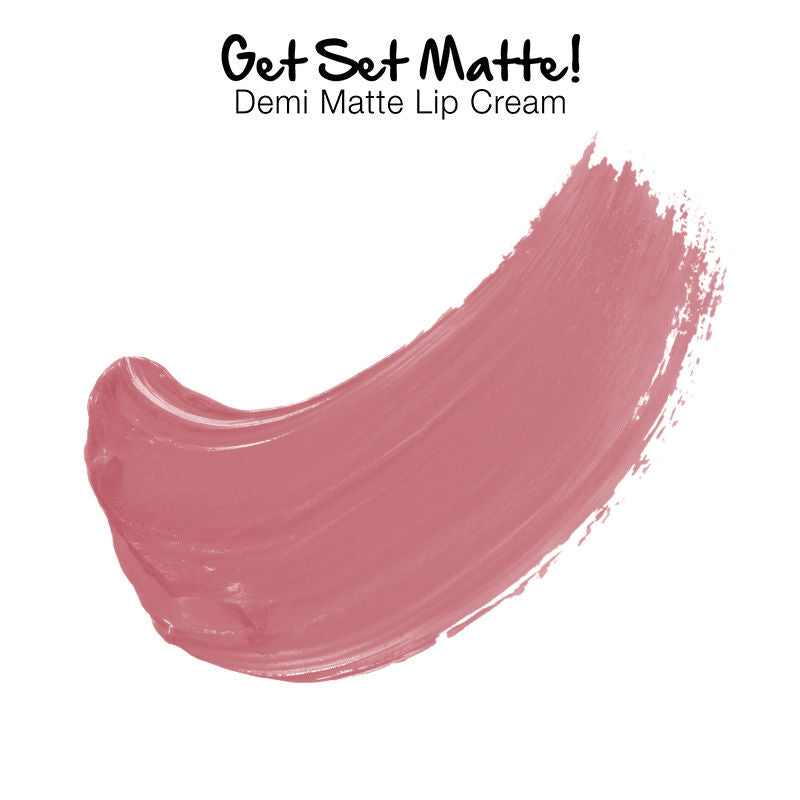 Nykaa Cosmetics Get Set Matte! Demi Matte Lip Cream Liquid Lipstick