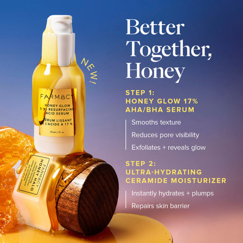 Farmacy Beauty Honey Glow 17% Resurfacing Acid Serum