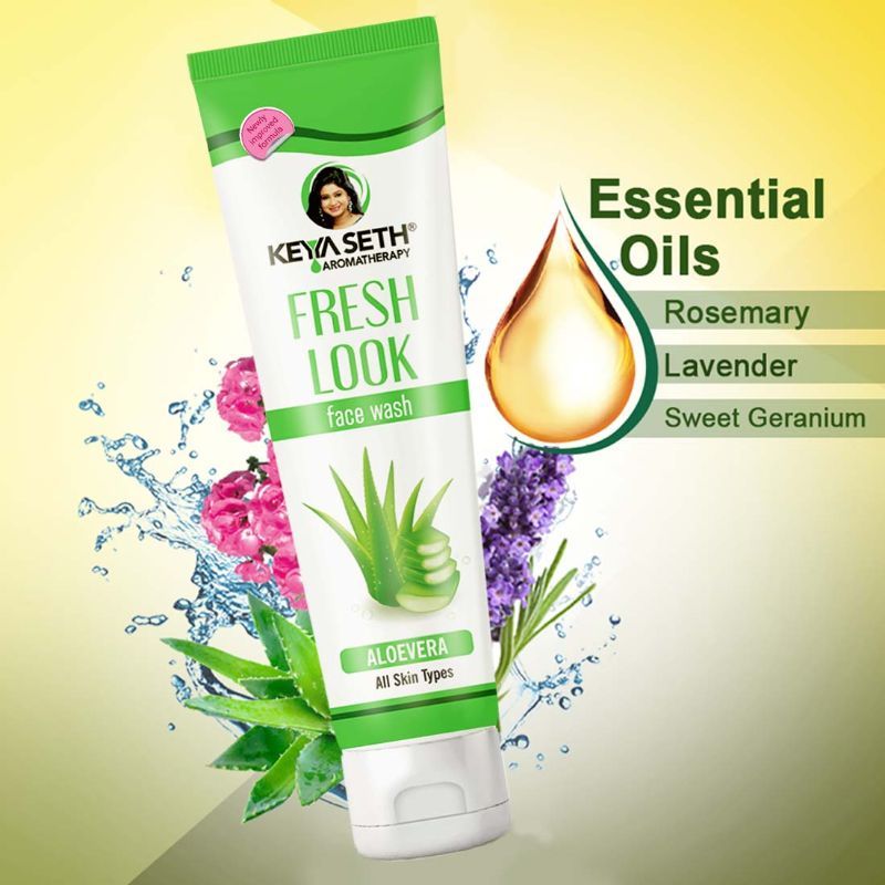 Keya Seth Aromatherapy Fresh Look Face Wash Aloe Vera