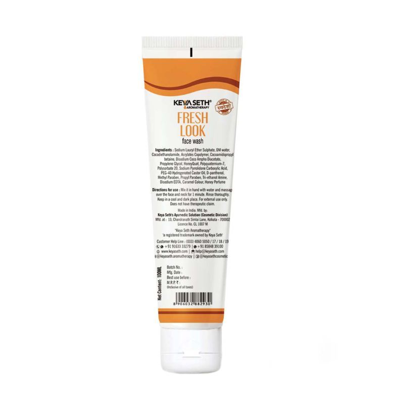 Keya Seth Aromatherapy Fresh Look Face Wash Natural Honey