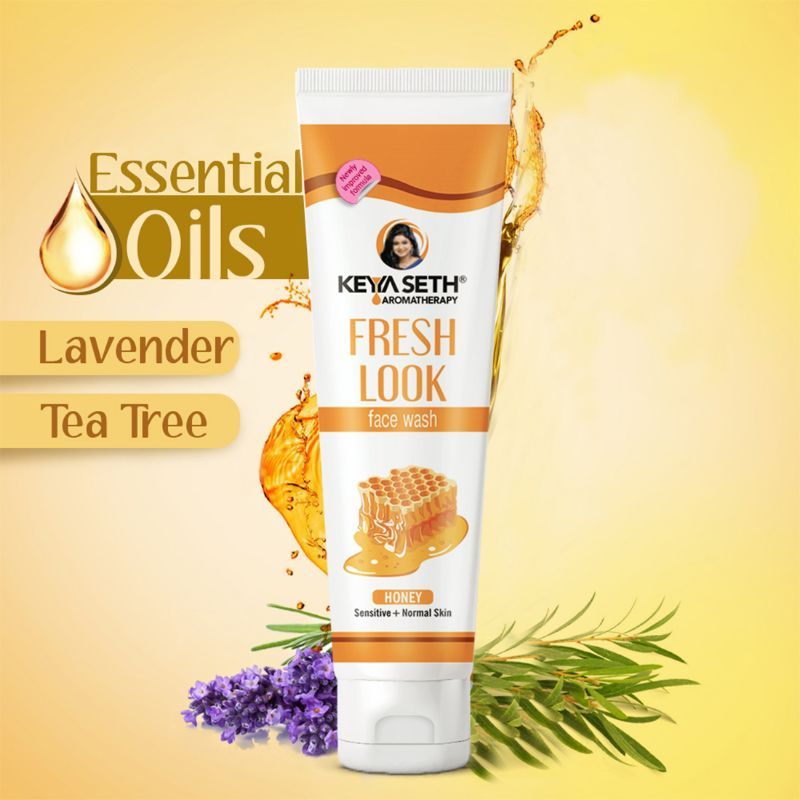 Keya Seth Aromatherapy Fresh Look Face Wash Natural Honey