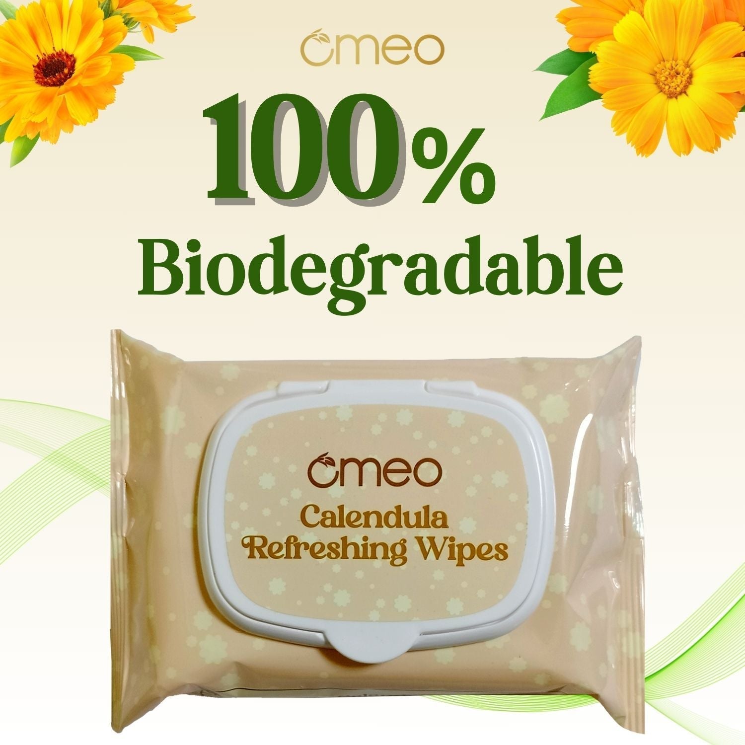 Omeo Calendula Wet Wipes