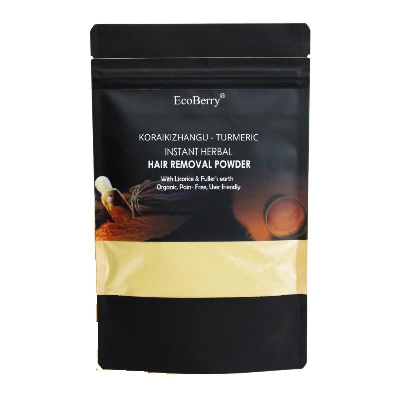 Ecoberry Koraikizhangu Turmeric Instant Herbal Hair Removal Powder