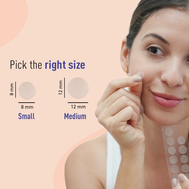 Sirona Anti Acne & Pimple Face Patches, 0.5% Salicylic Acid & 100% Hydrocolloid, Acne Spot Corrector