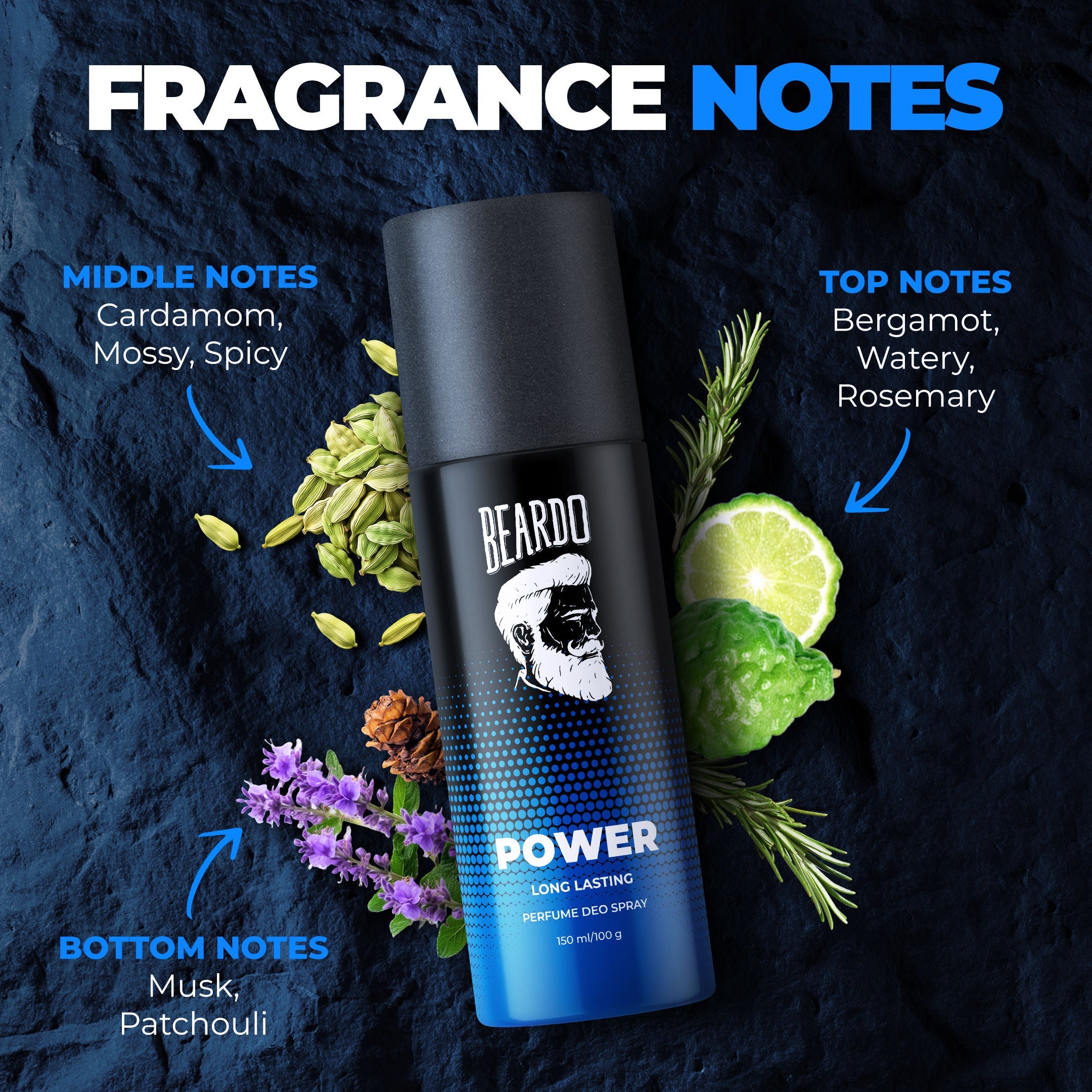 Beardo Power & Lust Body Spray
