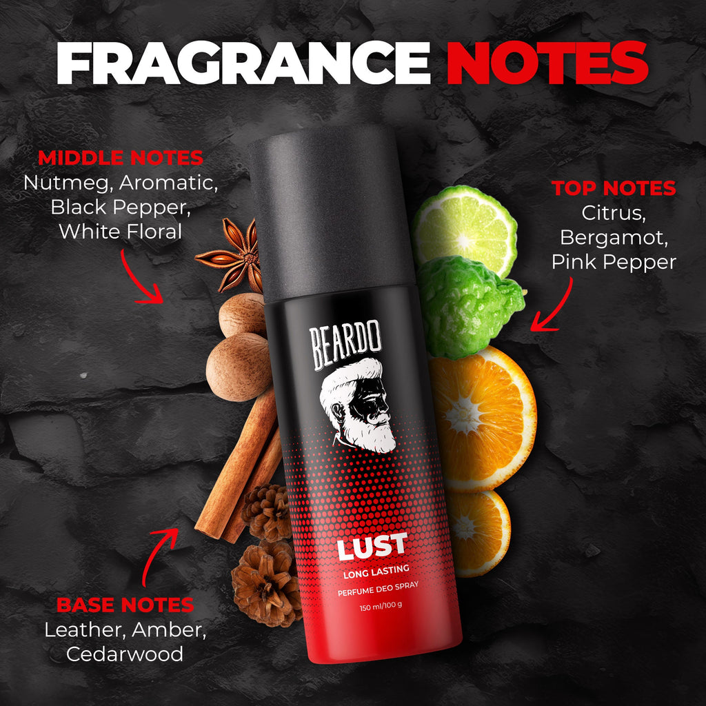 Beardo Power & Lust Body Spray