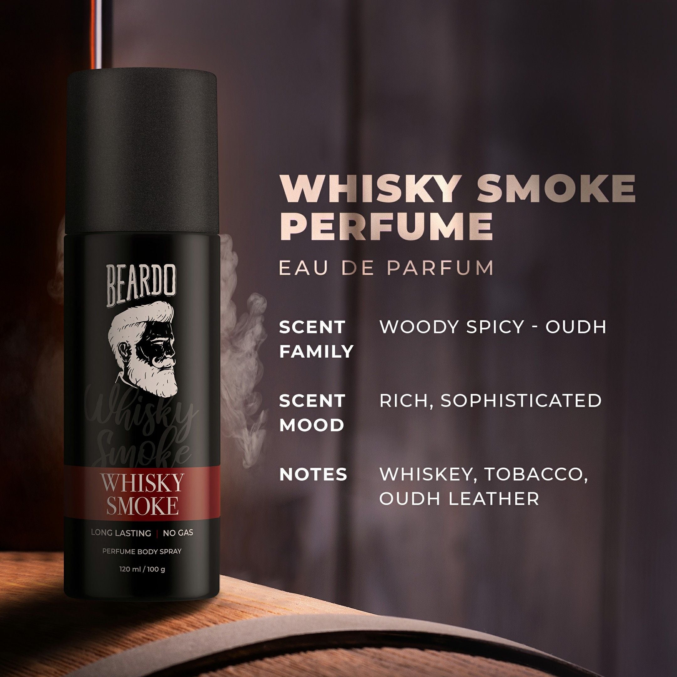 Beardo Whisky Smoke & Bourbon