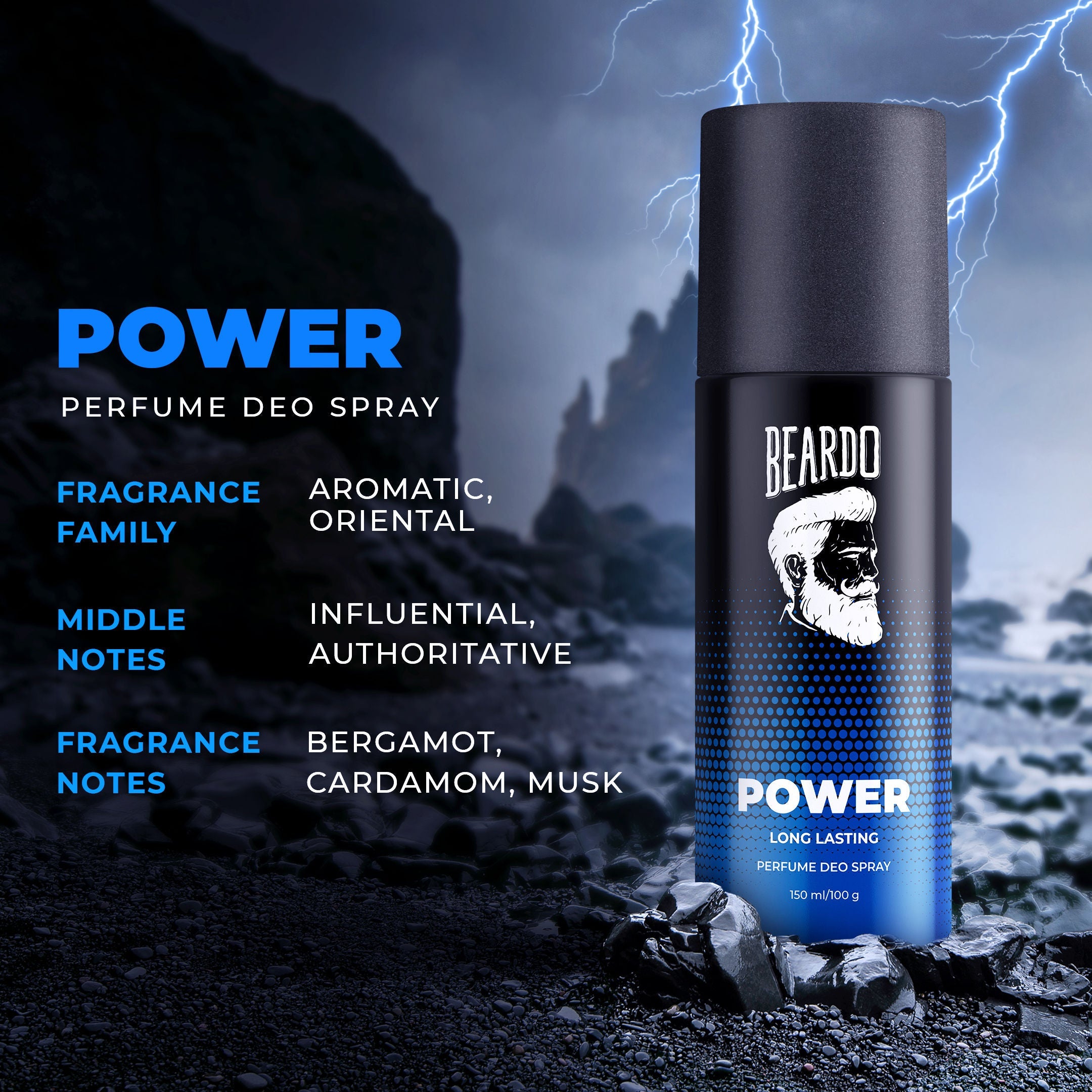 Beardo Power & Pride Body Spray
