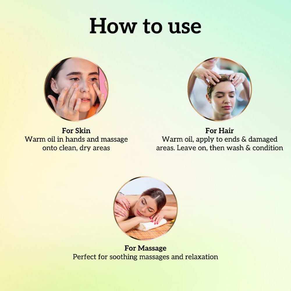 inatur Sesame Oil, 100% Pure, Cold-Pressed, Virgin & Organic, for Skin & Hair Care