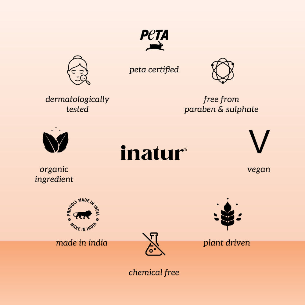 inatur Retinol Night Cream, 1% Retinol & Bakuchiol, Anti-Aging, Hyaluronic Acid & Soya Peptides