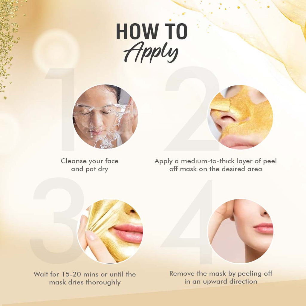 Glamveda Pure Glow Gold Peel Off Mask