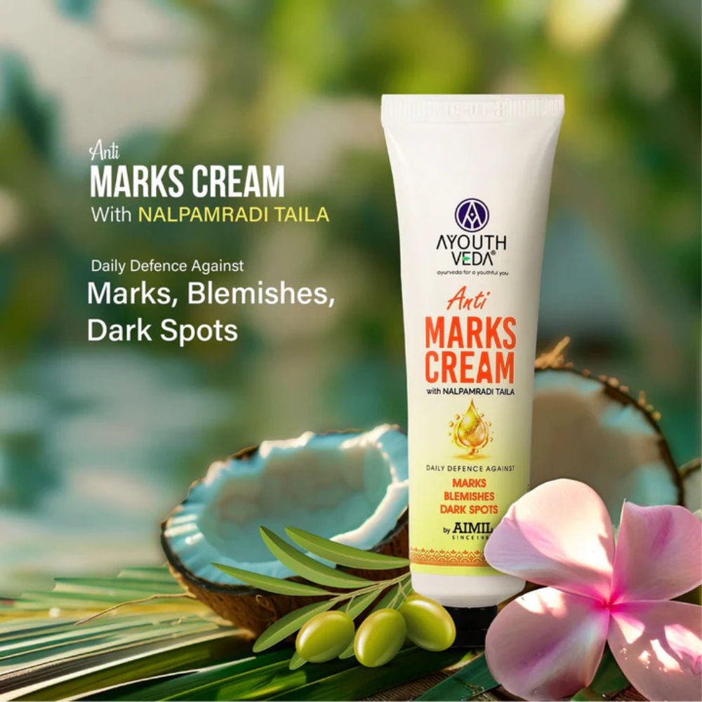 Ayouthveda Anti Marks Cream with Nalpamradi Taila to Reduce Dark Spots