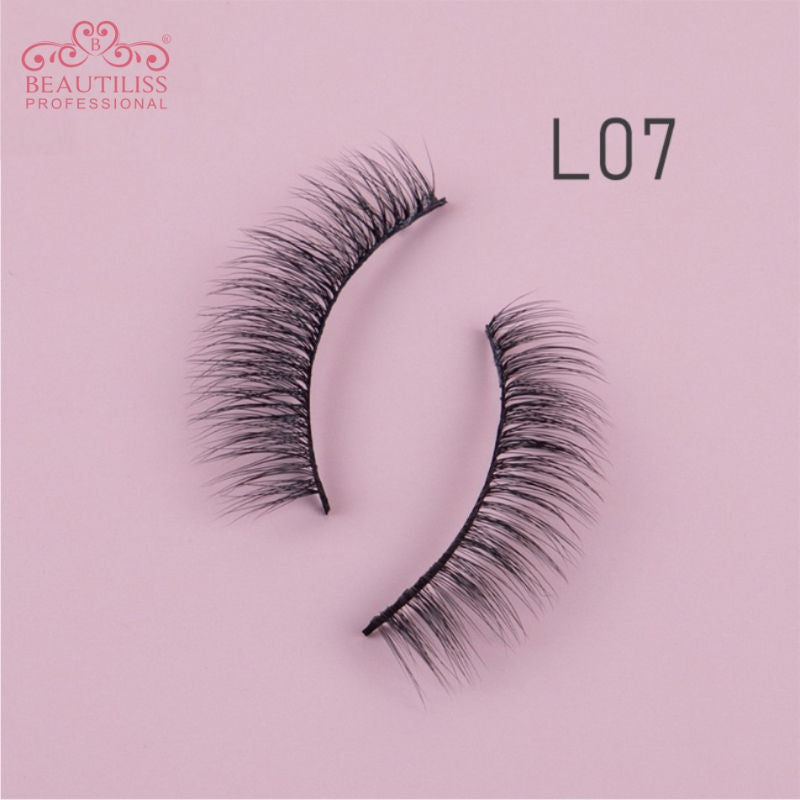 Beautiliss Eyelash Set 3D False Long And Natural Eye Makeup - L07