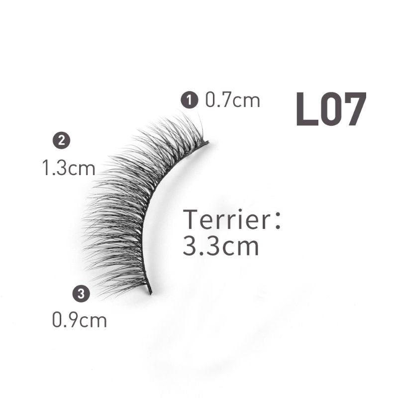 Beautiliss Eyelash Set 3D False Long And Natural Eye Makeup - L07