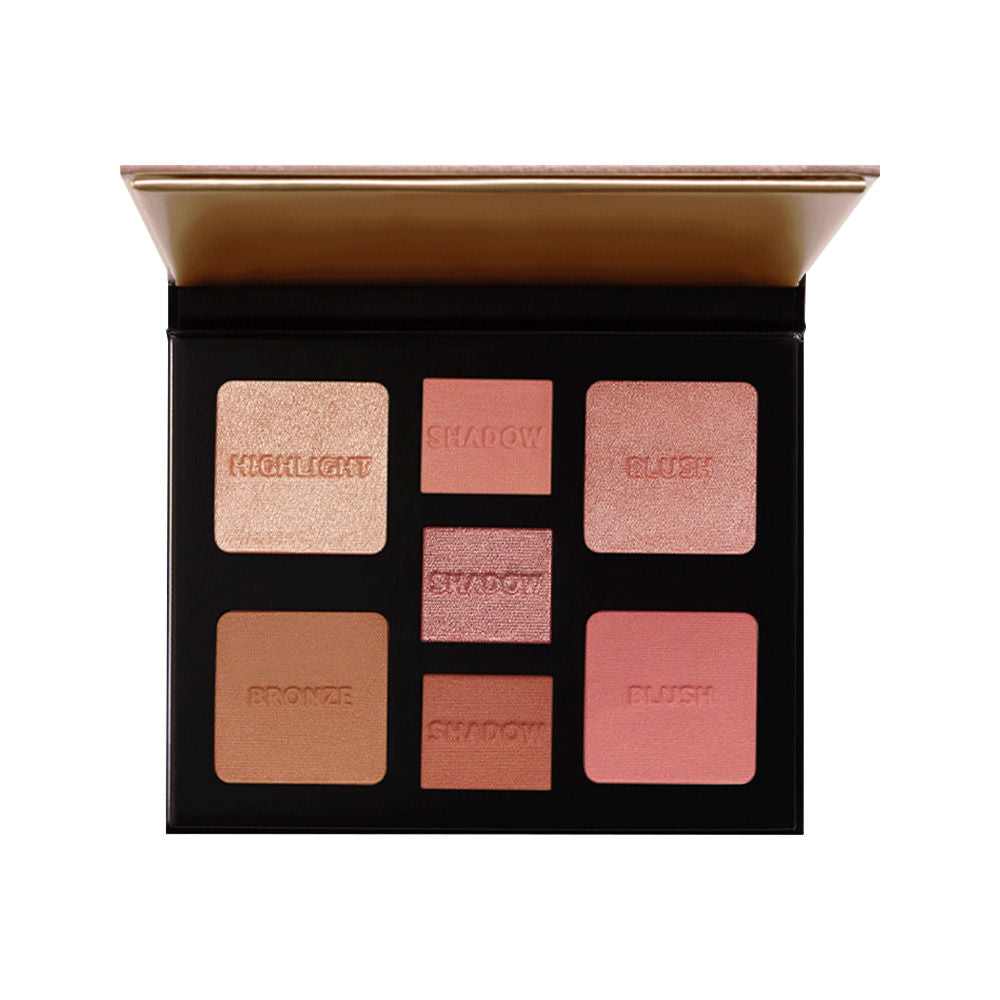 Milani All-Inclusive Eye, Cheek & Face Palette-Light to Medium