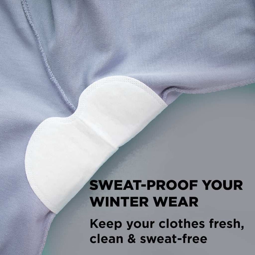 Pee Safe Disposable Underarm Sweat Pads (Folded) For Men & Women - Prevent Stains & Absorb Sweat