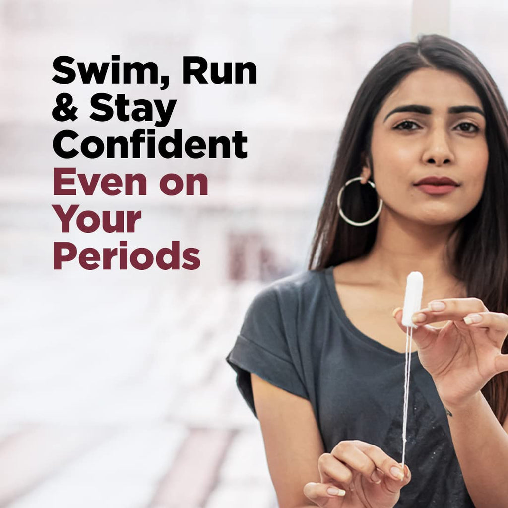Pee Safe Cotton Tampons For Light to Medium - Comfortable & Rash Free Period Protection