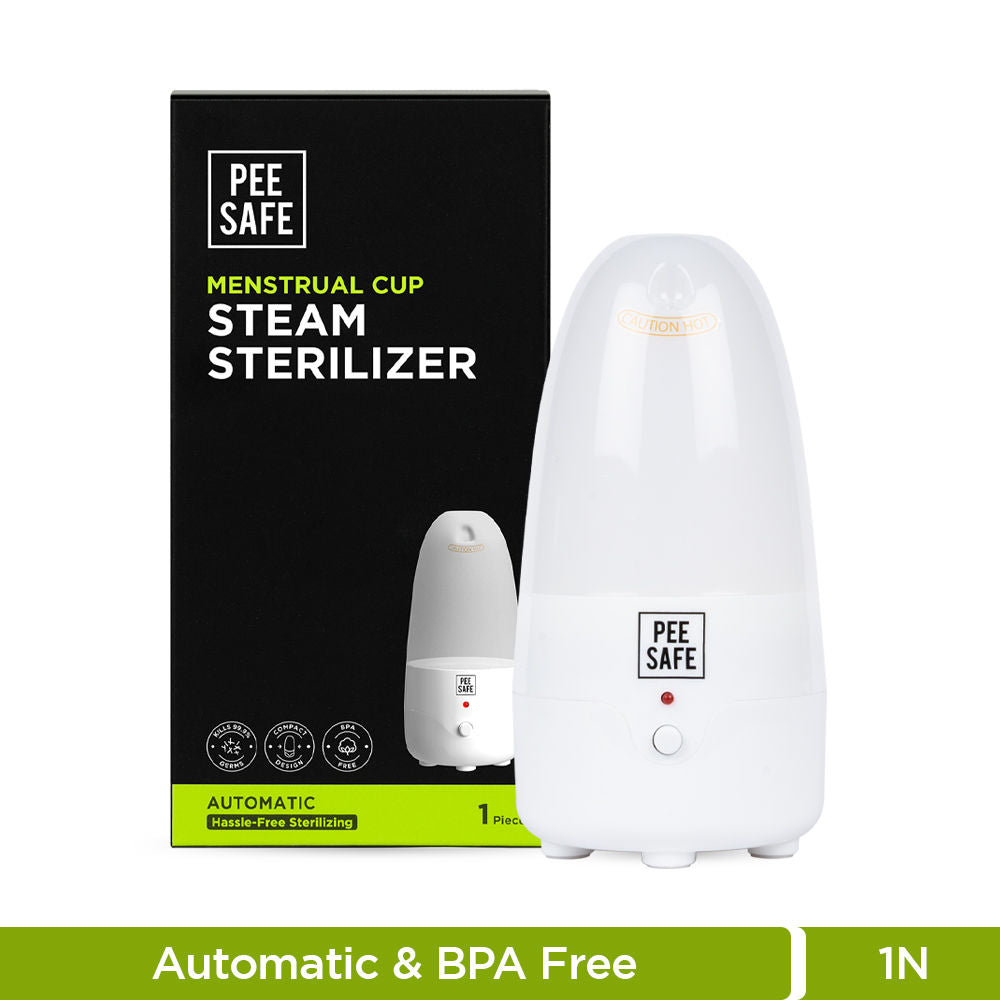 Pee Safe Menstrual Cup Steam Sterilizer (1 Pc)