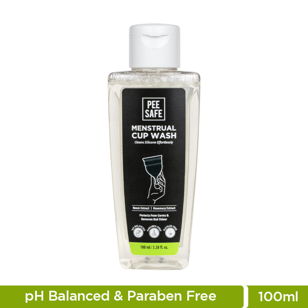 Pee Safe Natural Menstrual Cup Wash With Rosemary And Neem Extract