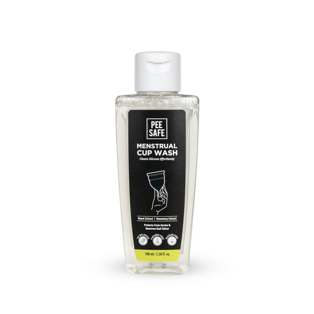 Pee Safe Natural Menstrual Cup Wash With Rosemary And Neem Extract