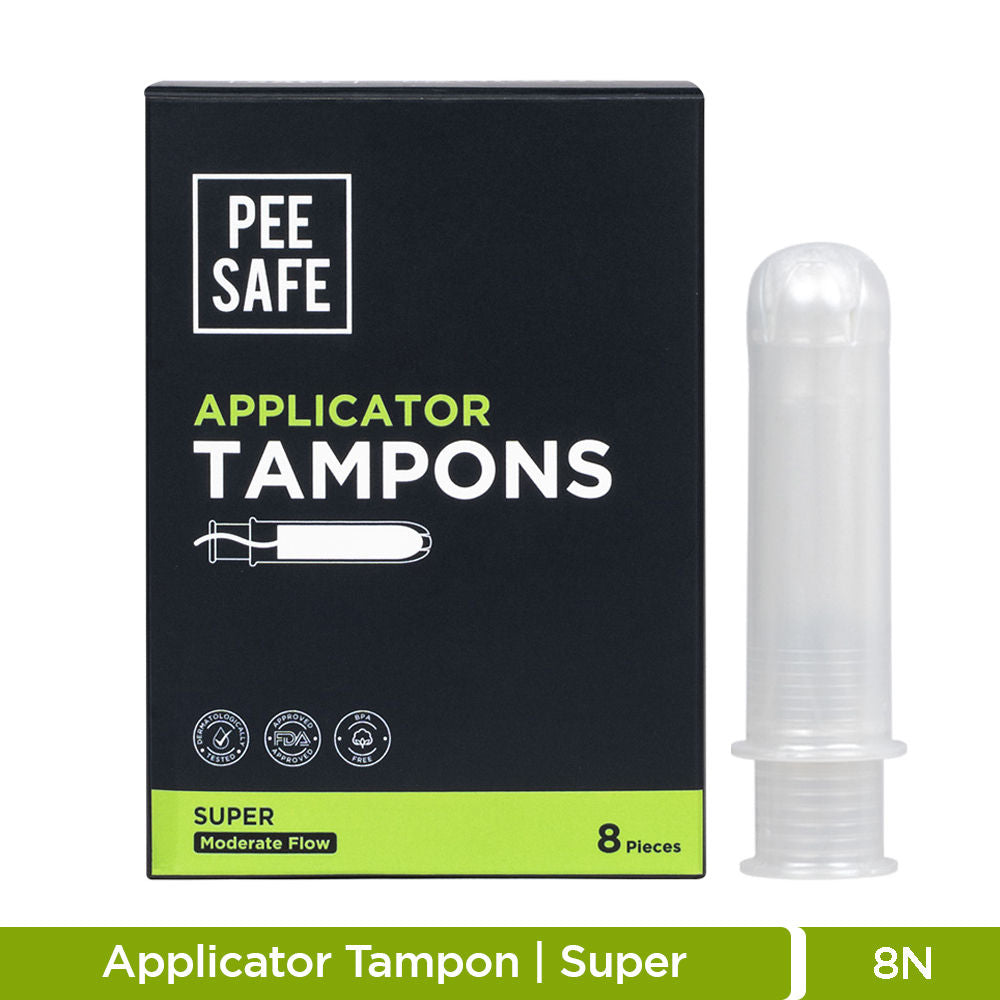 Pee Safe Tampon With Applicator Regular Mild Flow