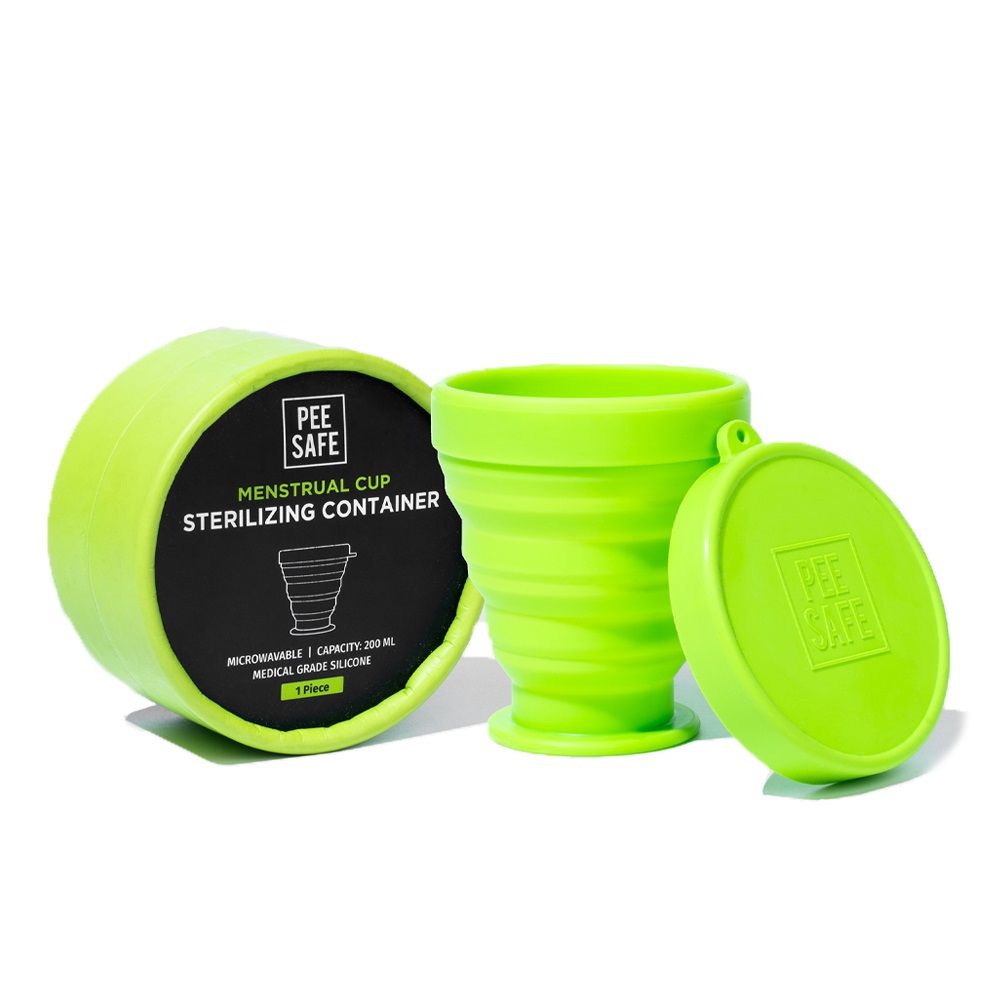 Pee Safe Menstrual Cup Sterilizing Container