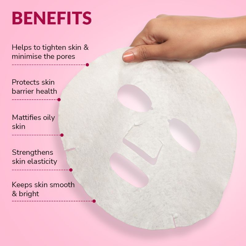 Mirabelle Rice Water Facial Sheet Mask For Anti - Acne