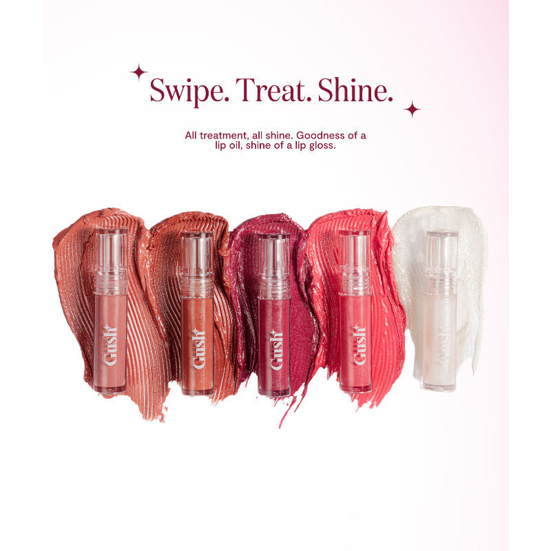 Gush Beauty Glaze Lip Oil Gloss High Shine