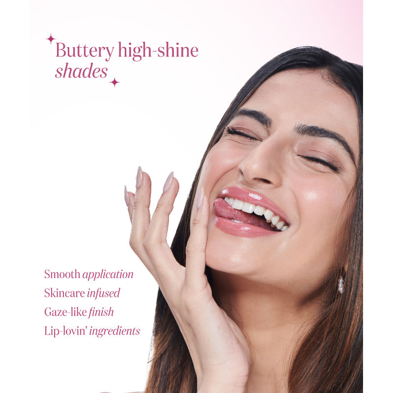 Gush Beauty Glaze Lip Oil Gloss High Shine