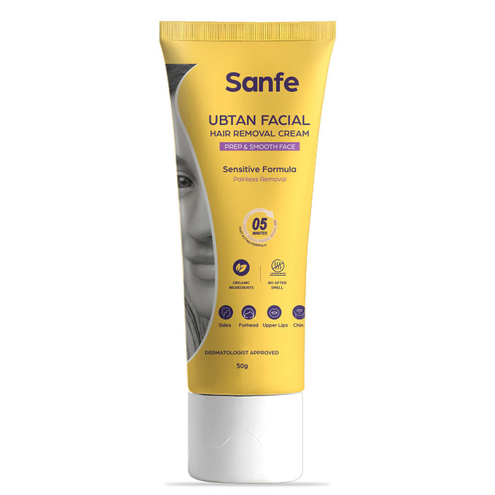 Sanfe Ubtan Facial Hair Removal Cream