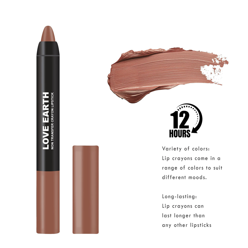 Love Earth Non Transfer Crayon Lipstick